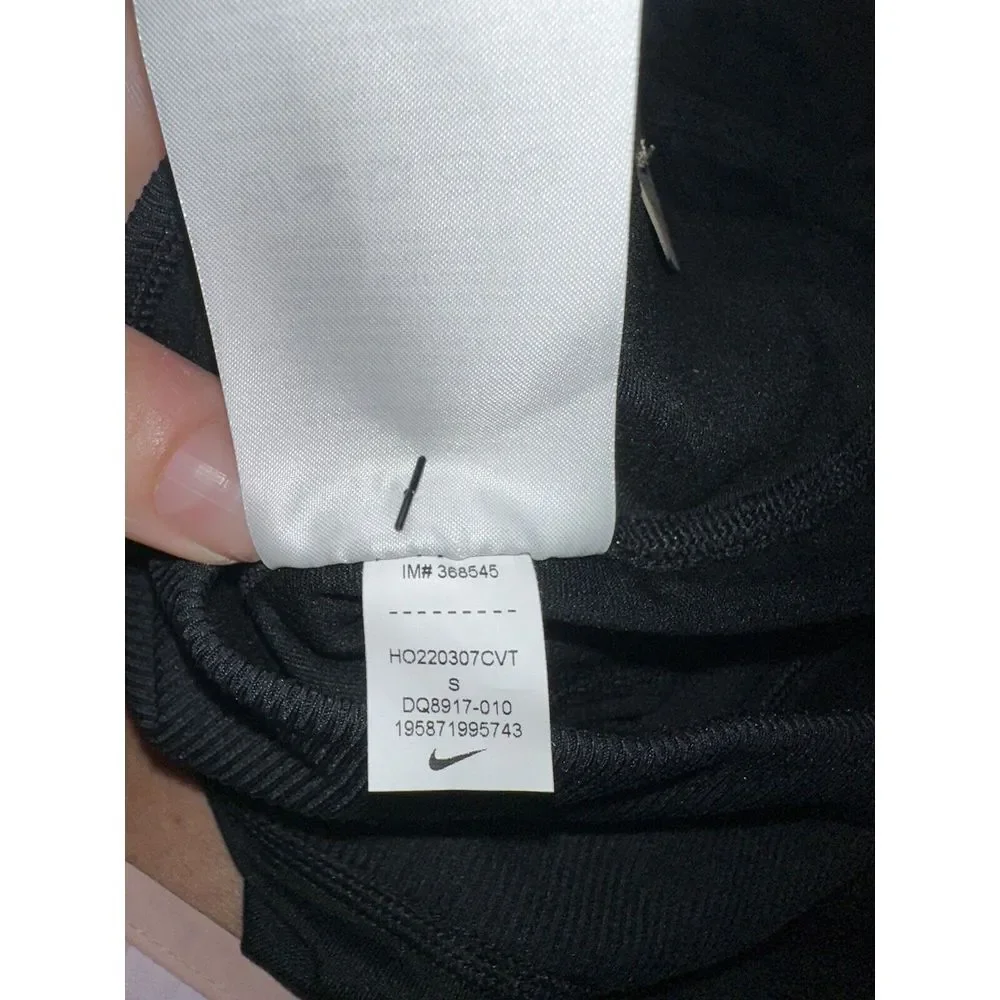 Nike Girls'‎ Dri-FIT High Rise Leggings Older Kids Black Size Small